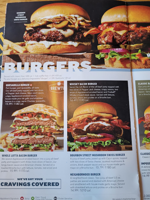Menu Applebee's Grill + Bar - 9