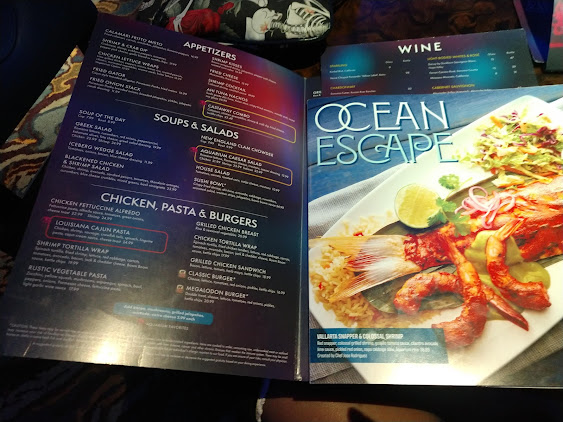 Menu Aquarium Restaurant - 1