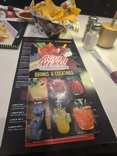 Menu Aqui Mero Mexican Restaurant - 6