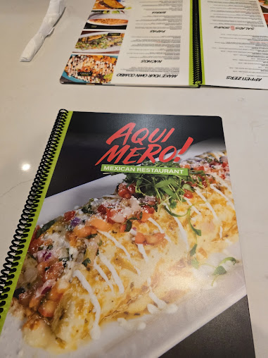 Menu Aqui Mero Mexican Restaurant - 8