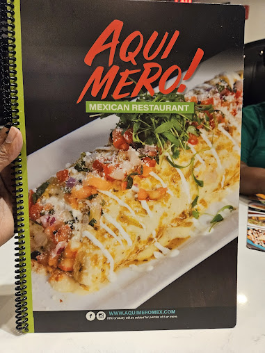 Menu Aqui Mero Mexican Restaurant - 9