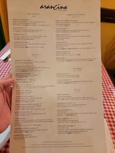 Menu Arancino On Beachwalk - 6
