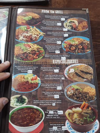 Menu Arandas Taqueria - 1