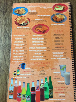 Menu Arandas Taqueria - 3