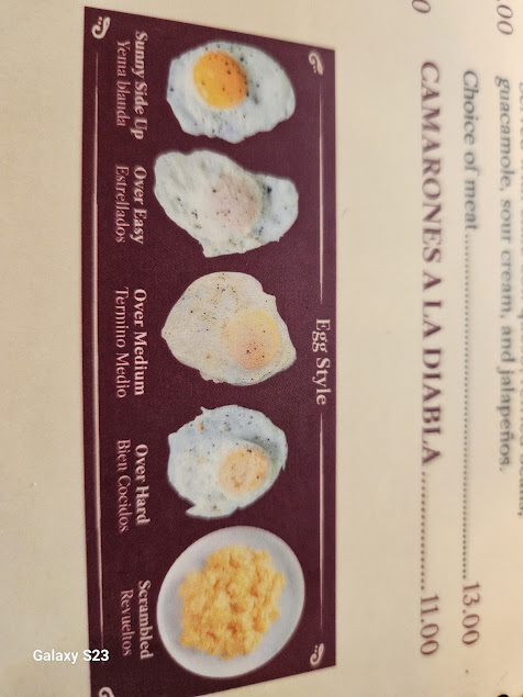 Menu Arandinas Mexican Restaurant Bar - 3