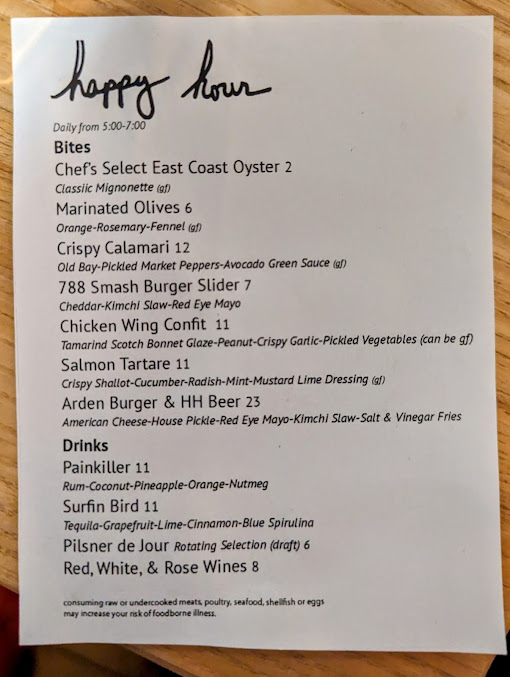 Menu Arden - 3