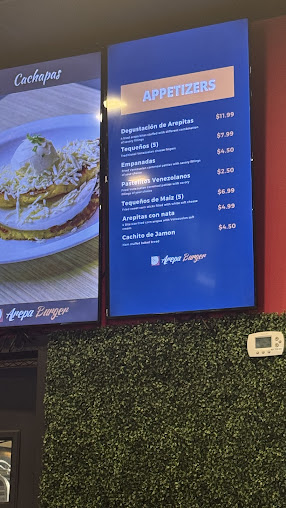 Menu Arepas Burger - 1