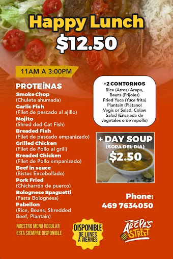 Menu Arepas Street - 2