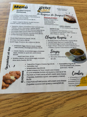 Menu Arepas Street - 6