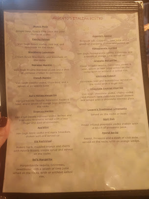 Menu Argentos Italian Bistro - 2