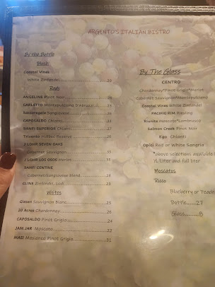 Menu Argentos Italian Bistro - 5