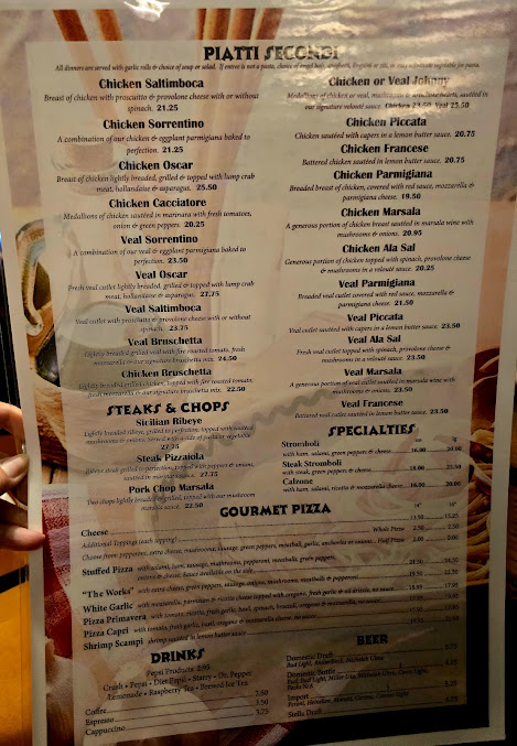 Menu Argentos Italian Bistro - 6