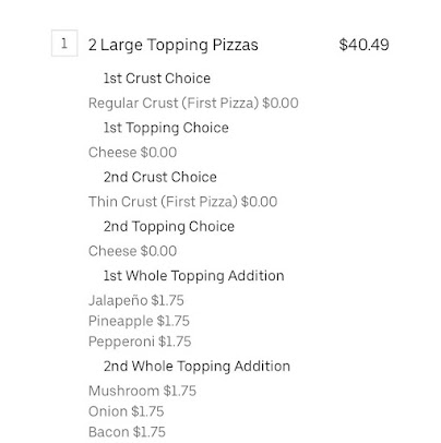 Menu Arizona Pizza Company Surprise - 2
