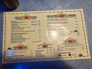 Menu Armadillos Texas Style Burgers - 8