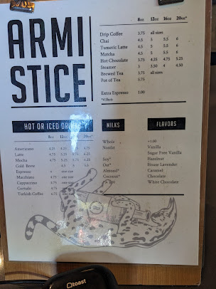 Menu Armistice Coffee Roosevelt - 4