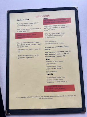Menu Arre Restaurant + Bar - 0