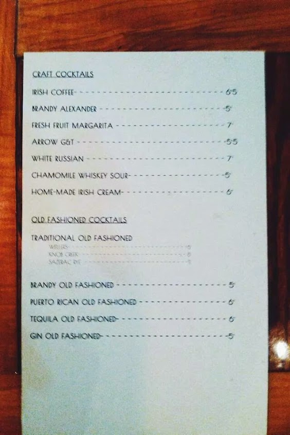 Menu Arrow Coffee Co - 1