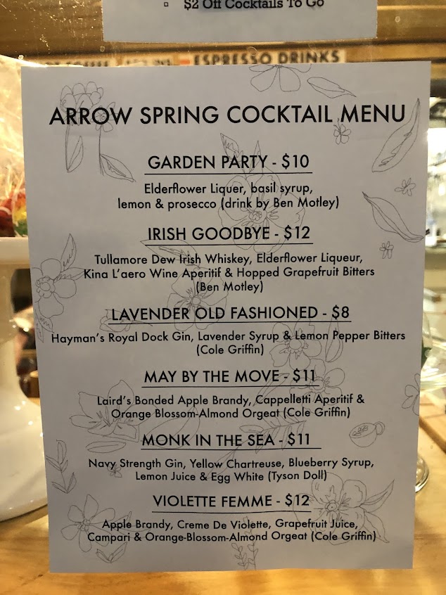 Menu Arrow Coffee Co - 2