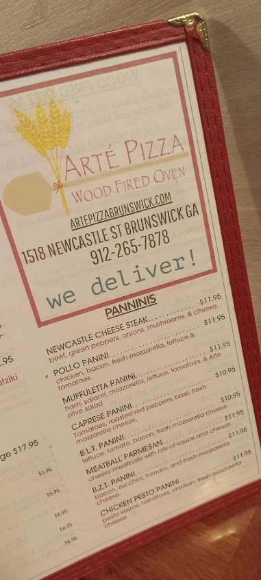 Menu Arte Pizza Downtown - 3