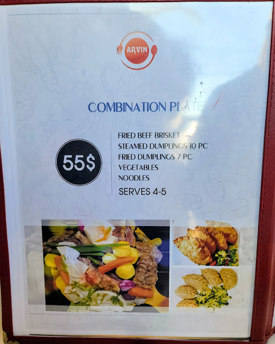 Menu Arvin Restaurant - 4