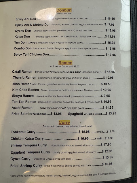 Menu Asahi Grill - 1