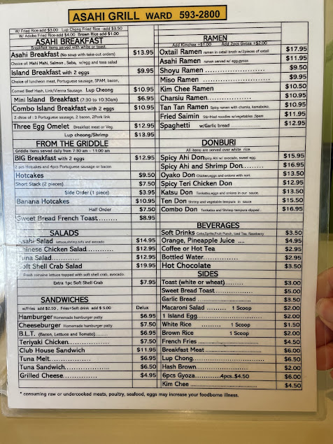 Menu Asahi Grill - 2