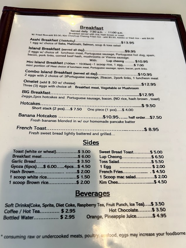Menu Asahi Grill - 6