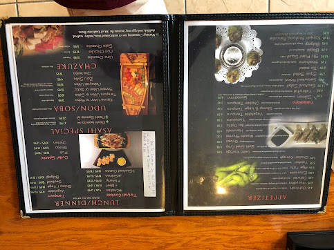 Menu Asahi Sushi Thai Cuisine - 3