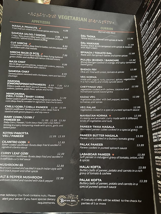 Menu Ashburn Biryani Grill - 6