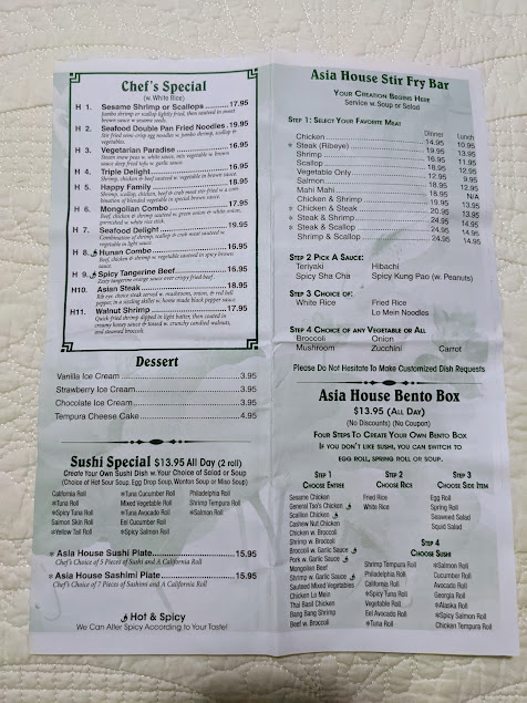 Menu Asia House - 4