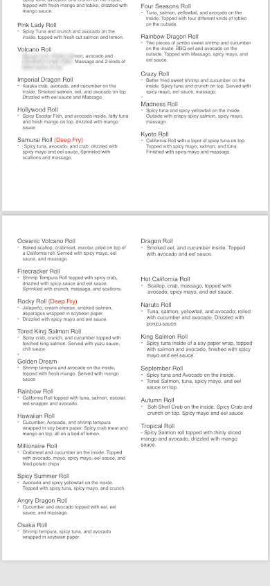 Menu Asia House - 6