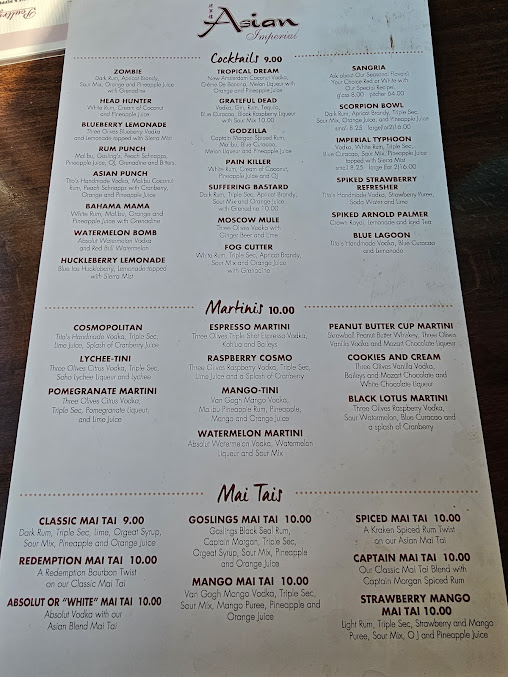 Menu Asian Imperial - 0