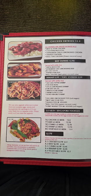 Menu Asian Kitchen Hammond - 8