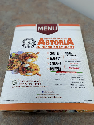 Menu Astoria Biryani House Indian Restaurant - 5