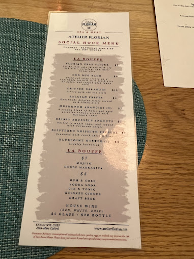 Menu Atelier Florian - 7