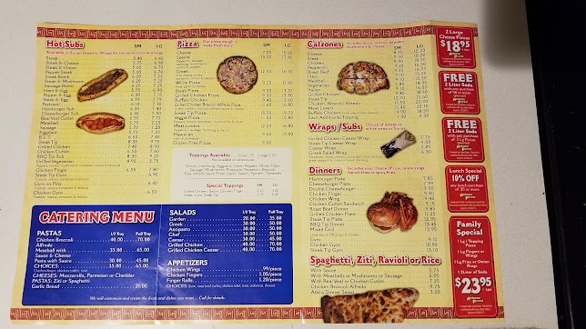 Menu Athens Pizza Haverhill - 1