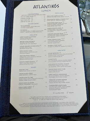 Menu Atlantikos - 1