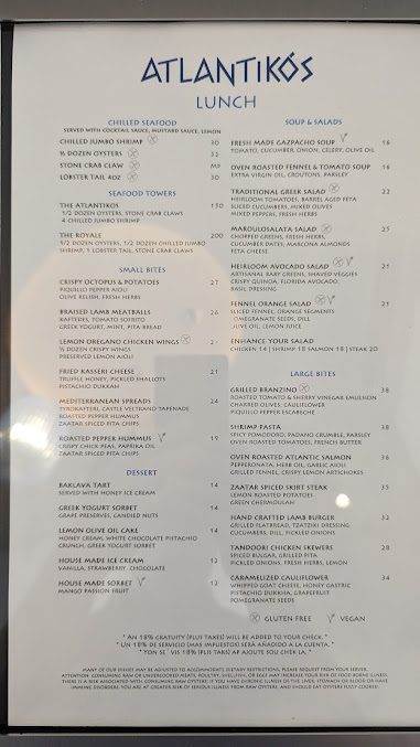 Menu Atlantikos - 3