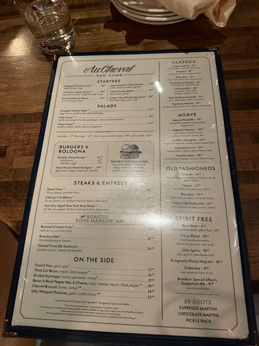 Menu Au Cheval - 5