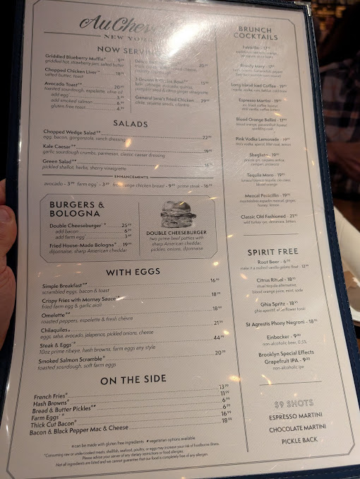 Menu Au Cheval - 7