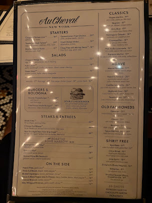 Menu Au Cheval - 8