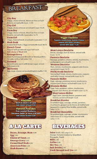 Menu Auburns Town Tavern - 3