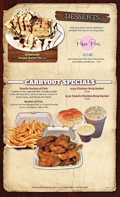 Menu Auburns Town Tavern - 4