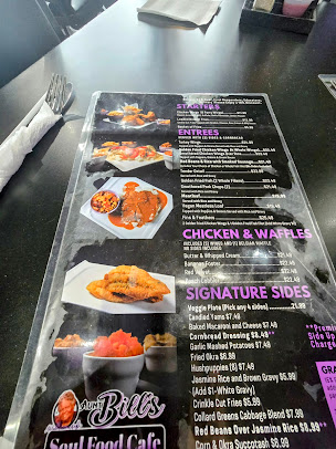 Menu Aunt Bill's Soul Food Cafe - 6