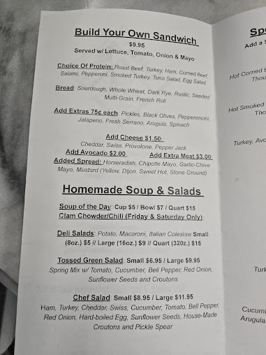 Menu Aunt Tillies Deli Pub - 8