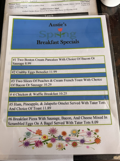 Menu Austies - 0