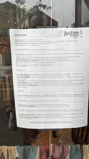 Menu Autumn Cafe - 6