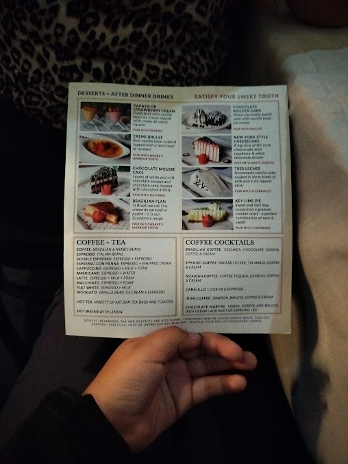 Menu Avenida Brazil Churrascaria Steakhouse - Southwest Houston - 5