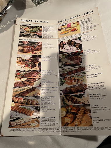 Menu Avenida Brazil Churrascaria Steakhouse - Southwest Houston - 6