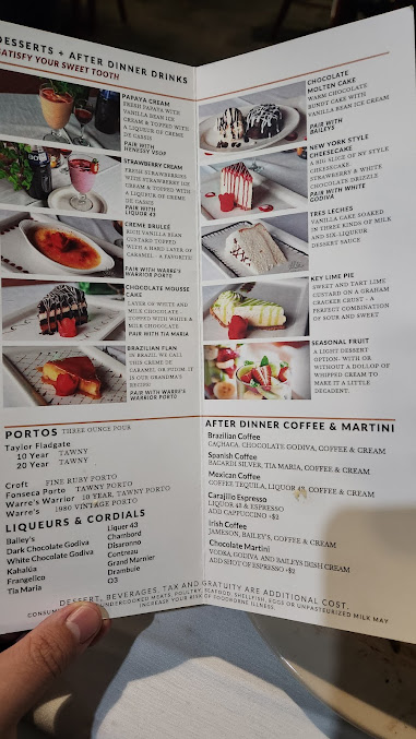 Menu Avenida Brazil Churrascaria Steakhouse - Southwest Houston - 8